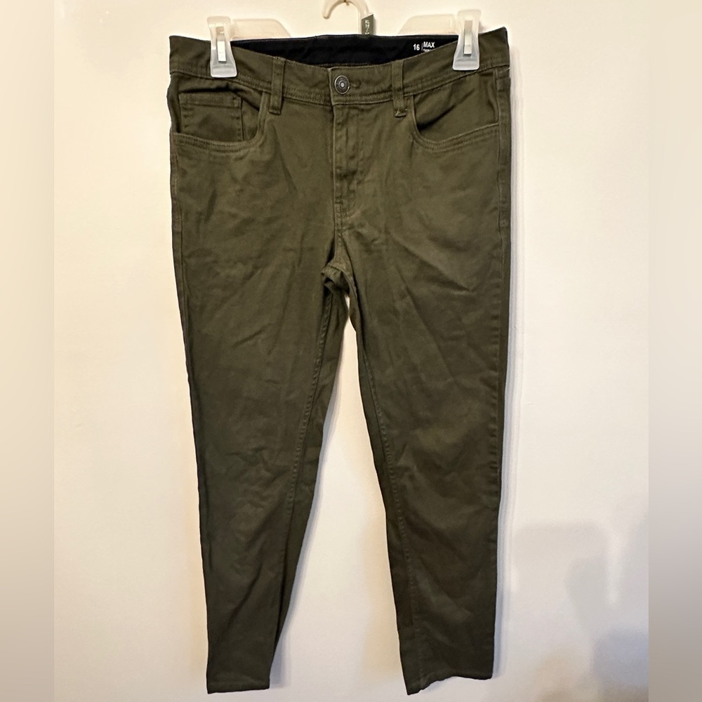 Buffalo David Bitton Boys Max Skinny Fit Stretchy Soft Jeans Size 16